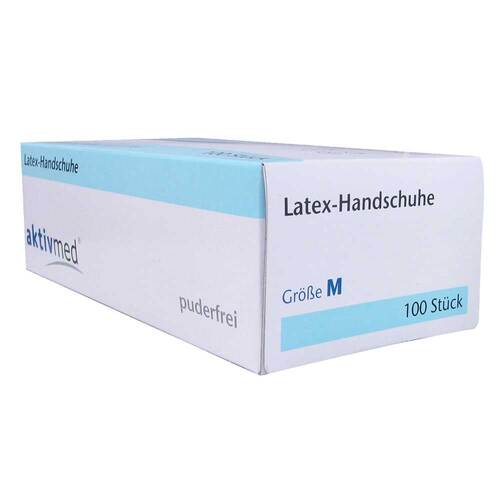 Latexhandschuhe Einmal puderfrei M - 2