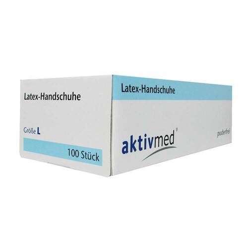 Latexhandschuhe Einmal puderfrei L - 1