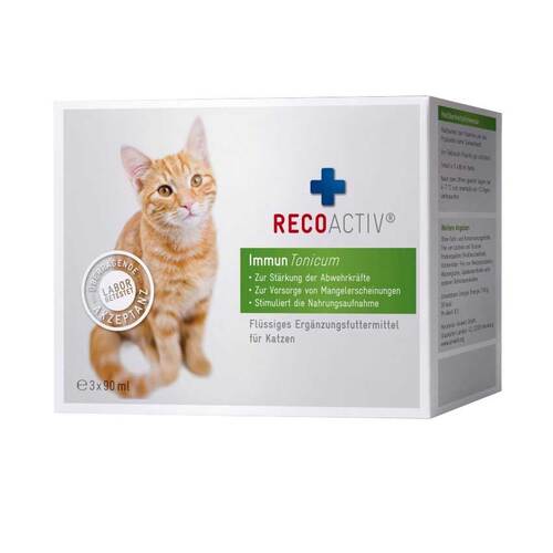 Recoactiv Immun Tonicum f&uuml;r Katzen Kurpackung - 1