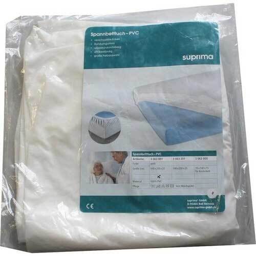 Suprima Spannbetttuch PVC 3063 wei&szlig; - 1