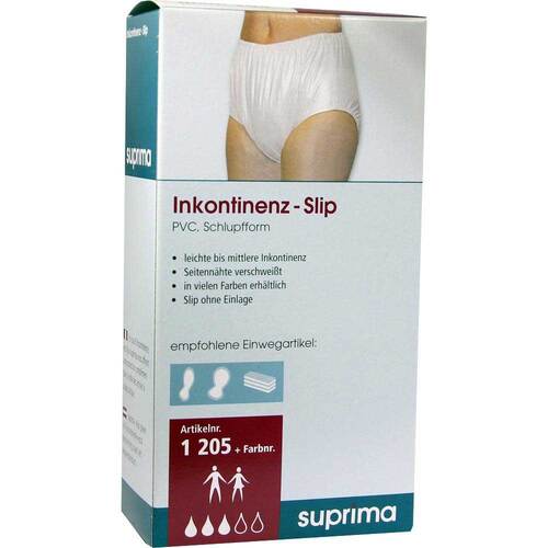 Suprima Inkontinenzhose 205 Gr&ouml;&szlig;e 40 wei&szlig; - 1