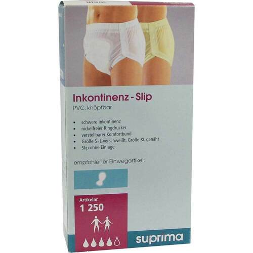 Suprima Inkontinenzhose 250 Gr. M wei&szlig; - 1