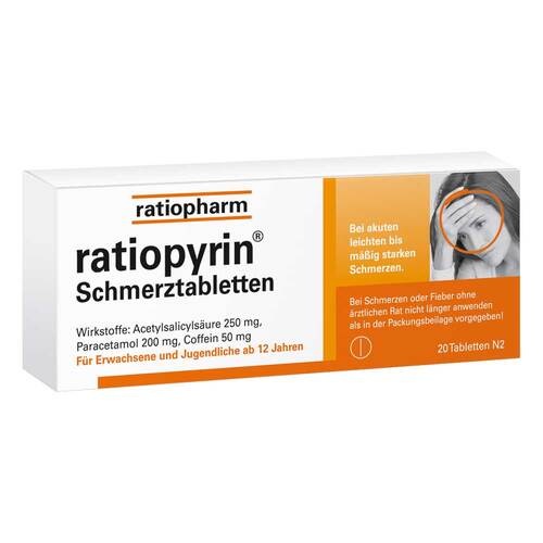 ratiopyrin® Schmerztabletten - 1