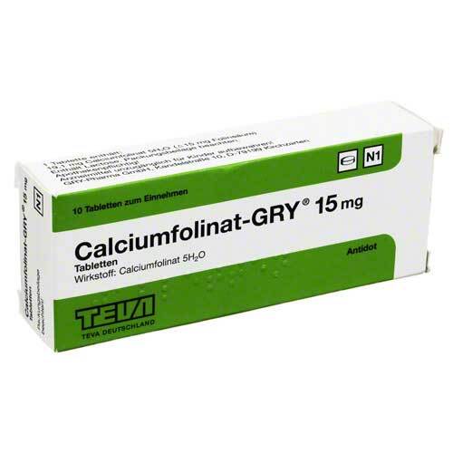 Calciumfolinat Gry 15 Tabletten - 1