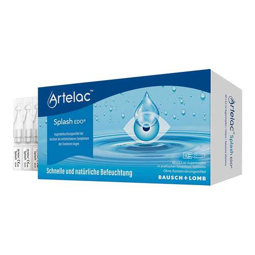 Artelac® Splash EDO® Augentropfen f&uuml;r trockene brennende Augen - 1