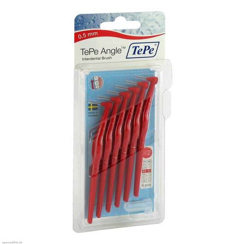 Tepe Angle Interdentalb&uuml;rste 0,5mm rot - 1