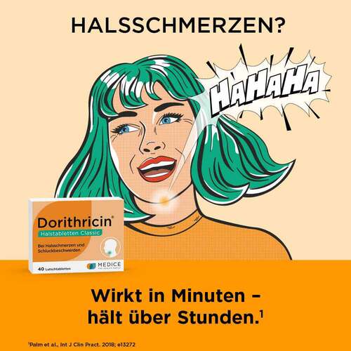 Dorithricin® Halstabletten Classic bei Halsschmerzen - 3