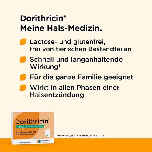 Dorithricin® Halstabletten Classic bei Halsschmerzen - 5