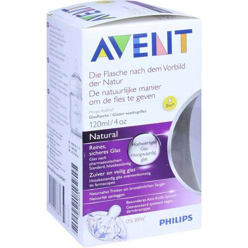 Avent Flasche 120 ml Glas Naturnah - 1