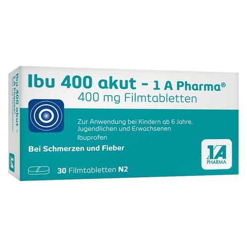 Ibu 400 akut – 1 A Pharma® Filmtabletten - 1