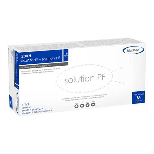 Maimed solution PF Handschuhe puderfrei M blue - 1