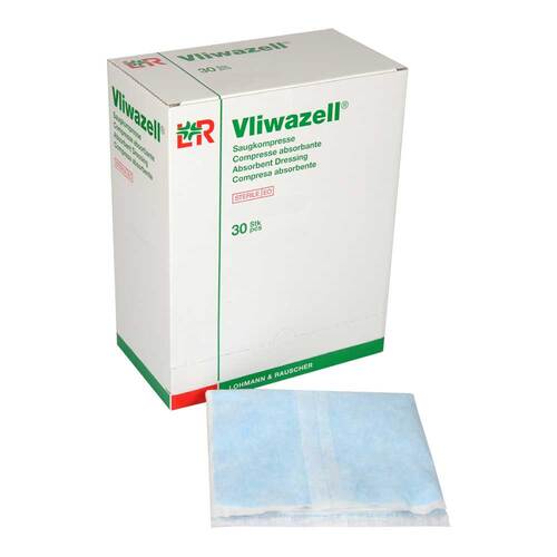 Vliwazell Kompressen 10x20cm steril - 1