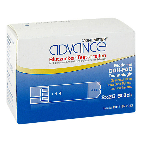 Advance Monometer Blutzucker Teststreifen Gdh - 1