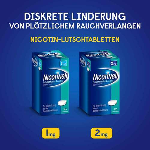 Nicotinell Lutschtabletten 2 mg Mint zuckerfrei - 3