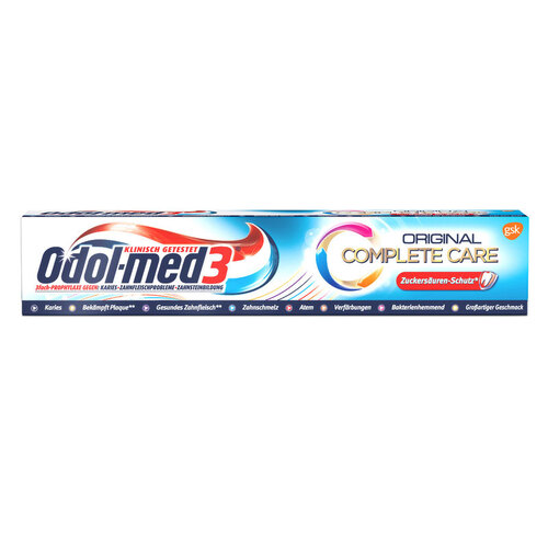 ODOL Med 3 Complete Care Original Zahnpasta - 1