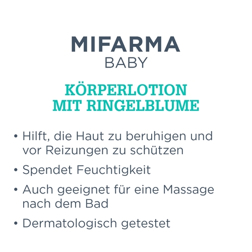 Mifarma Baby K&ouml;rperlotion mit Ringelblume - 2