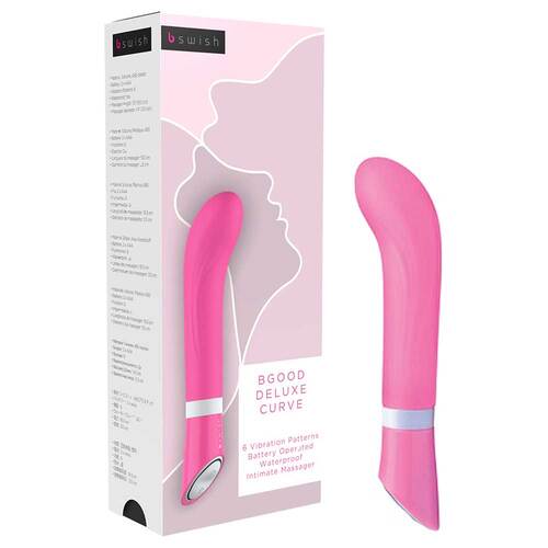 Bgood Deluxe G-Spot Petal Pink Vibrator - 1