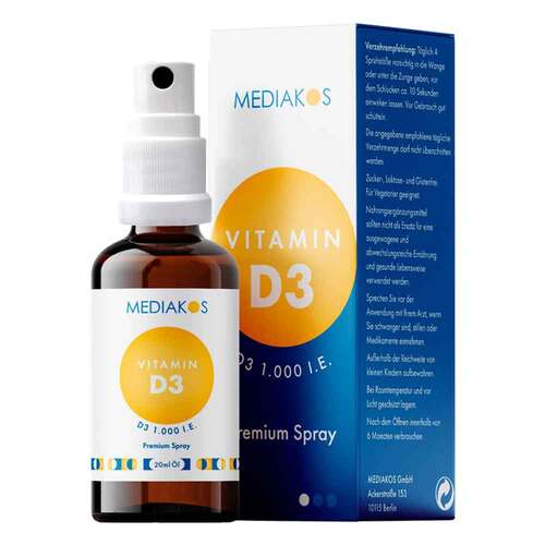 Vitamin D3 1000 I.E. Premium Spray - 1