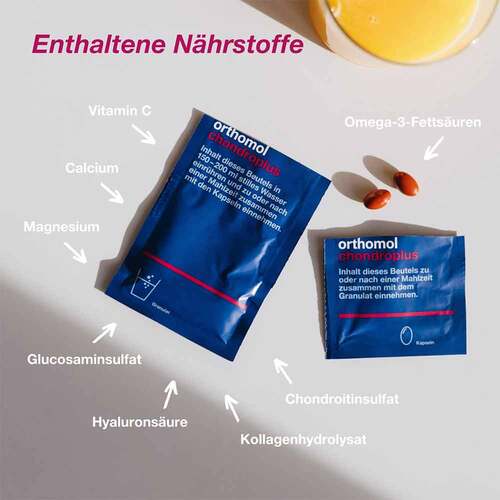 Orthomol chondroplus Kombipackung Granulat / Kapseln - 5