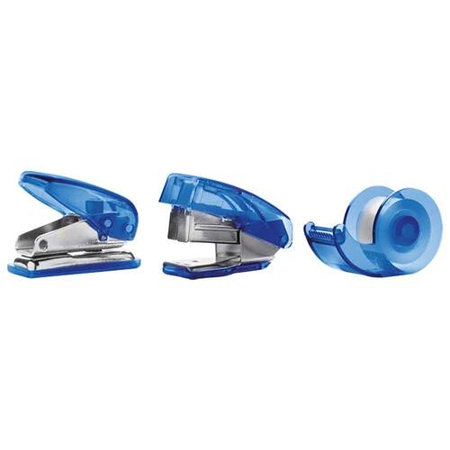 B&uuml;roset in Box - transparent blau  - 3