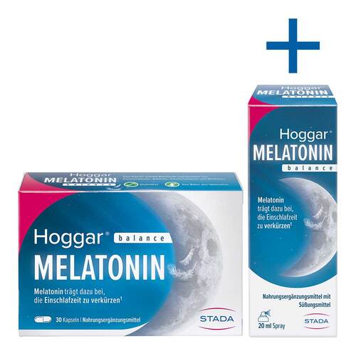 Hoggar Melatonin balance + Gratis 20ml Hoggar Mela - 1
