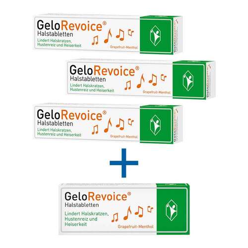 GeloRevoice Halstabletten Grapefruit-Menthol bei Heiserkeit &amp; Stimmverlust - 1