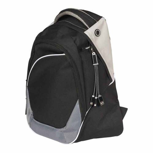 Metall 3-in-1 Ladekabel mit Schl&uuml;sselanh&auml;nger - schwarz - 3