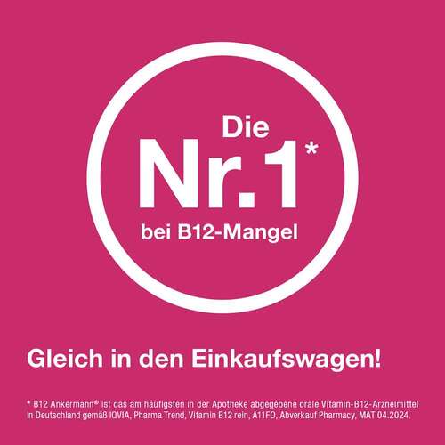B12 Ankermann 1000 µg Vitamin B12 Tabletten hochdosiert - 6