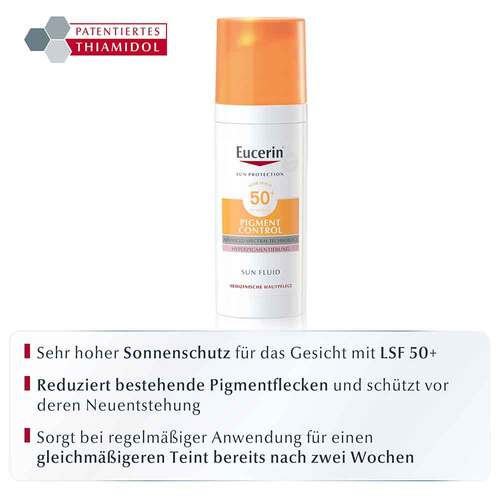 Eucerin Sun Fluid Pigment Control LSF 50 + - 2
