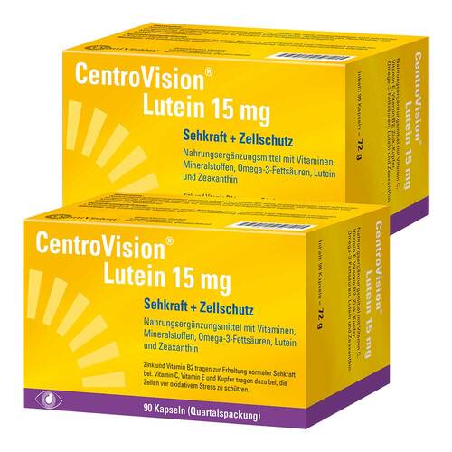 Centrovision Lutein 15 mg Kapseln - 1