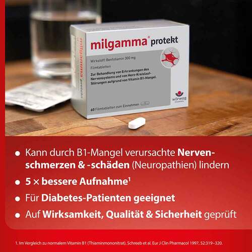 milgamma protekt Vitamin B1 Tabletten - 3