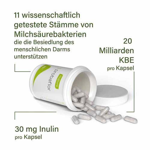 Nupure probaflor Mikrobiotika magensaftresistent Kapseln - 3