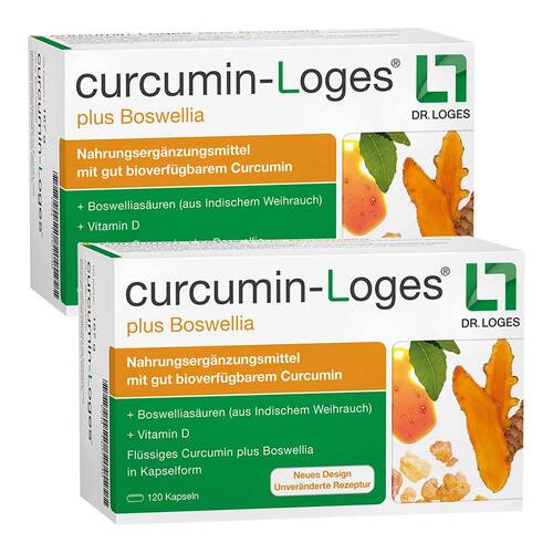 Curcumin-Loges plus Boswellia Kapseln - 1