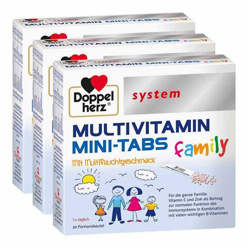 Doppelherz Multivitamin Mini-Tabs family system - 1