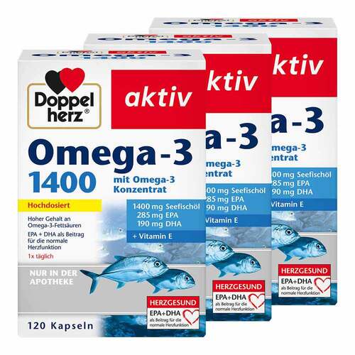 Doppelherz Omega-3 1.400 Kapseln - 1