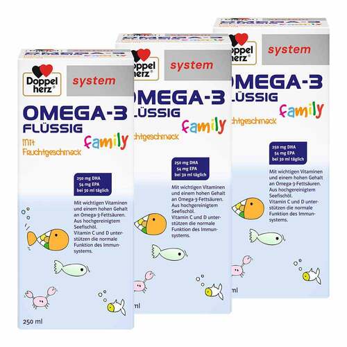 Doppelherz Omega-3 family fl&uuml;ssig system - 1