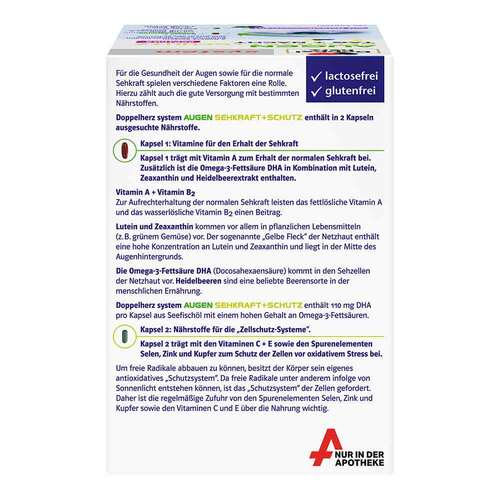 Doppelherz system Augen Sehkraft + Schutz Kapseln - 2