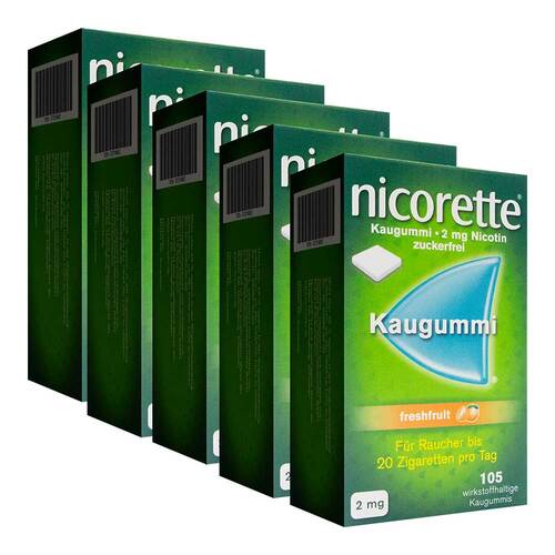 Nicorette 2 mg freshfruit Kaugummi - 1