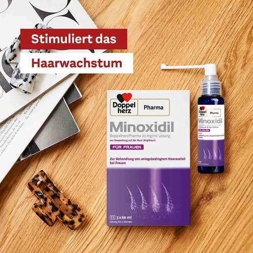 MINOXIDIL DoppelherzPharma 20 mg/ml L&ouml;sung f&uuml;r Frauen - 4