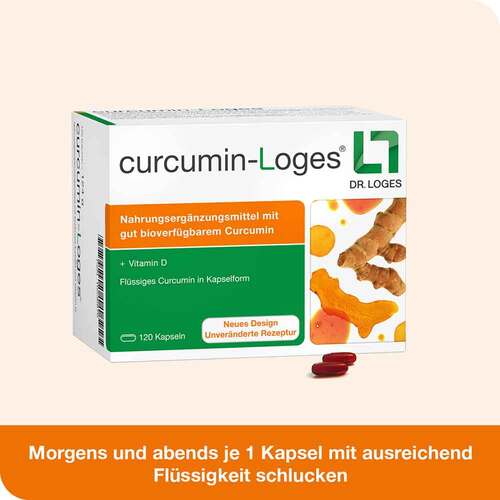 Curcumin-loges Kapseln  - 3