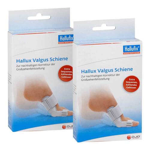 Hallufix Hallux Valgus Schiene III Gel-Seitenkisse - 1