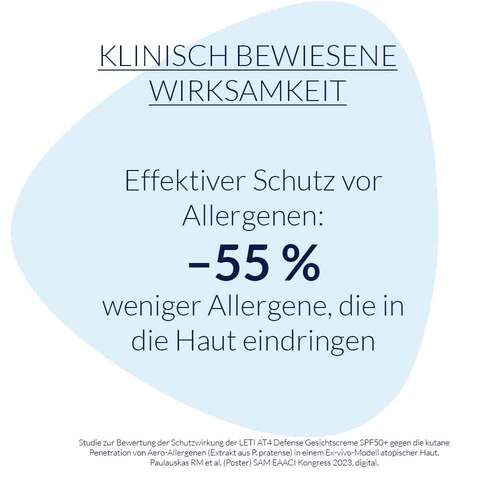 LETI AT4 Defense SPF 50+ Gesichtscreme  - 2