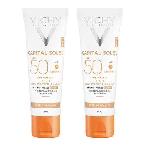 VICHY Idéal Soleil Anti Pigmentflecken Creme LSF 50+ - 1