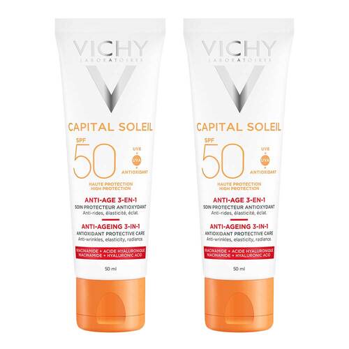 VICHY Ideal Soleil Anti-Age Creme LSF 50  - 1