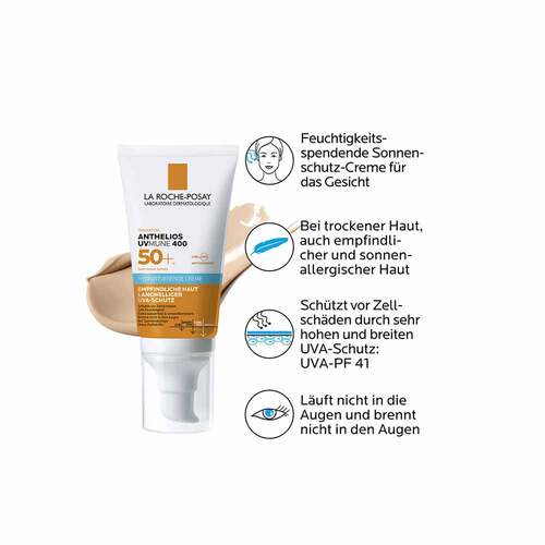 La Roche Posay Anthelios hydratisierende Creme get&ouml;nt LSF 50 + - 2