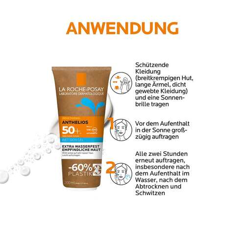 La Roche Posay Anthelios Wet Skin Gel LSF 50 +  - 2