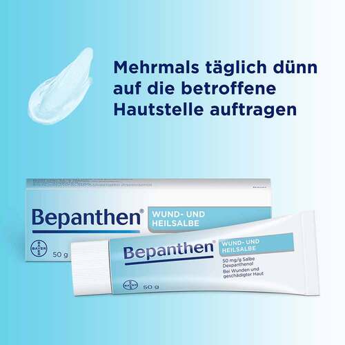 Bepanthen Wund- und Heilsalbe bei oberfl&auml;chlichen Hautverletzungen - 6