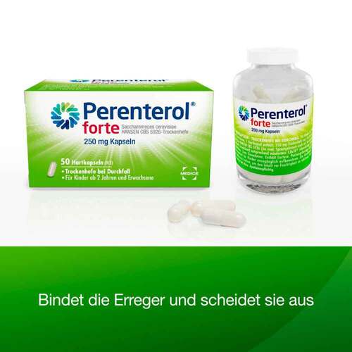 Perenterol® forte 250 mg bei akutem Durchfall &amp; zur Vorbeugung - 5