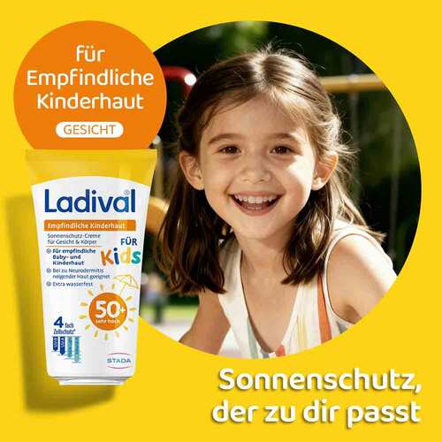 Ladival empfindliche Kinderhaut Creme LSF 50 +  - 3