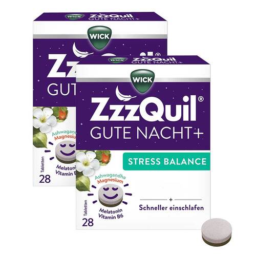 WICK Zzzquil Gute Nacht + Stress Balance - 1